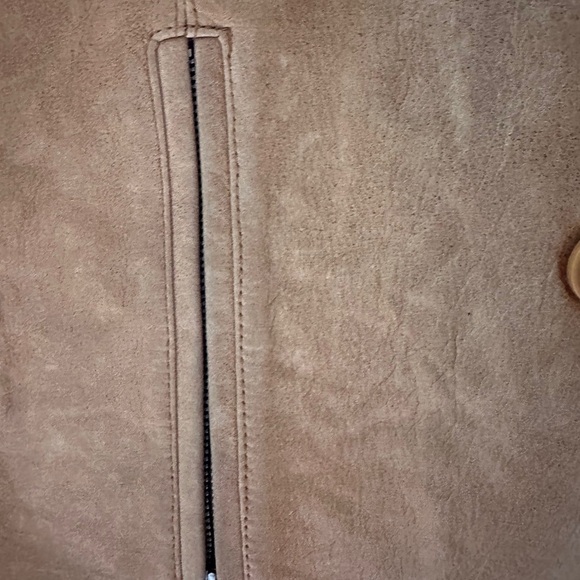 Vintage Women's Tan Jacket - Picture 4 of 6